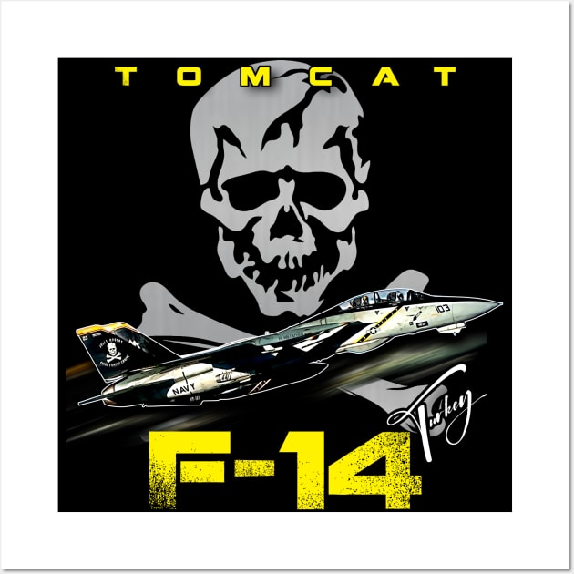 F-14 Tomcat Fighterjet Wall Art by aeroloversclothing